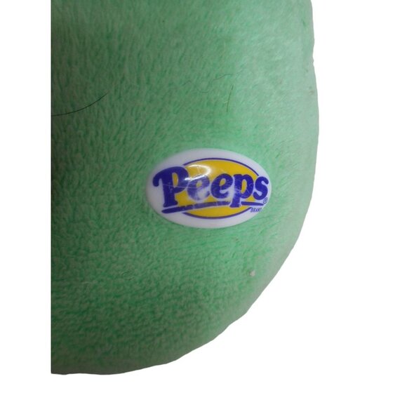 Peeps Green Rabbit bunny Stuffed Animal Plush 9.5" Easter Toy - Picture 3 of 3